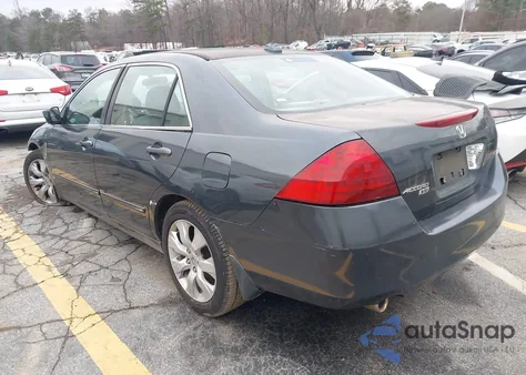 2006 Honda Accord 3.0 Ex из США, поврежденный, VIN 1HGCM66876A020302